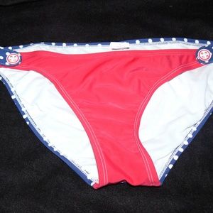 Swim Bottoms Red & Blue